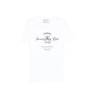 Iceberg White T-Shirts & Vests - T-Shirts Men